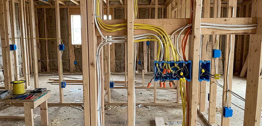 Residential New Construction Electrician Service in Colbert